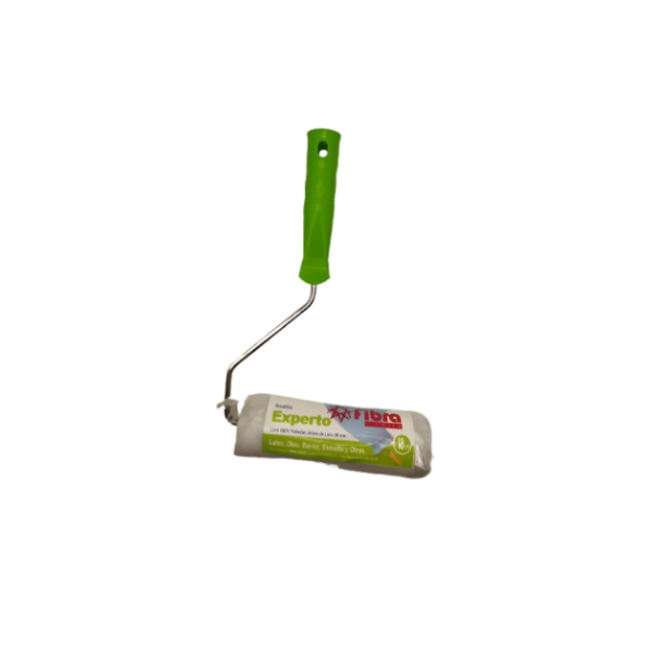 RODILLO "FIBRA" CHIPORRO EXPERTO PELO CORTO M/VERDE 2