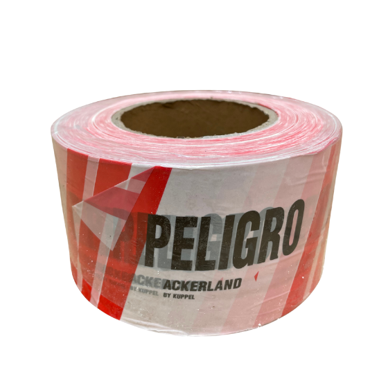 CINTA PELIGRO POLIPROPILENO 7,6 CM X 305 METROS