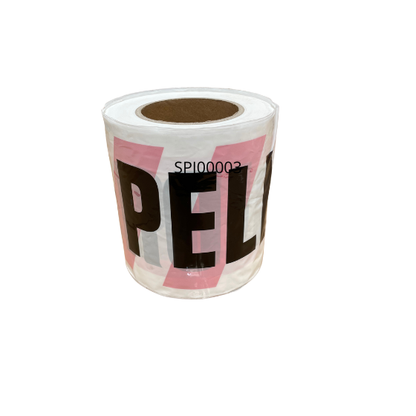 CINTA PELIGRO POLIPROPILENO 13.5 CM X 350 METROS