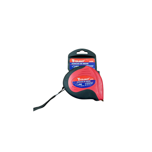 HUINCHA MEDIR 8M TOLMAT