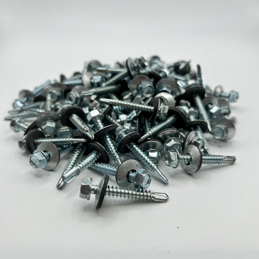 TORNILLO HEXAGONAL PTA. BROCA C/GOLILLA 12 X 1 1/4' (COMPRA MINIMA 100 UNIDADES)