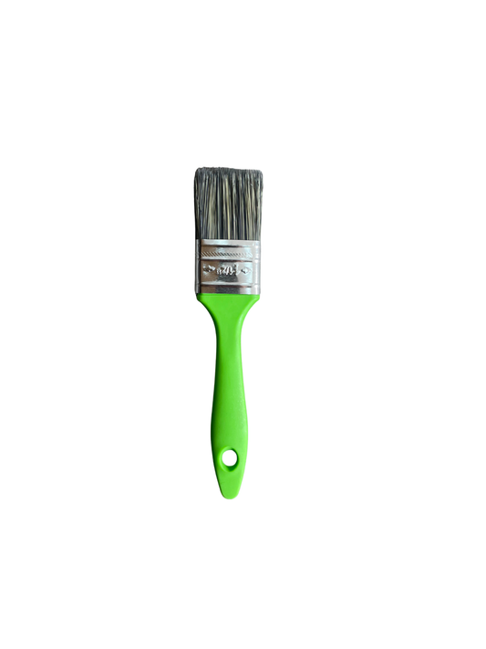 BROCHA WESSER ECONOMICA DE 1/2' X 1 1/2' M/PLASTICO VERDE