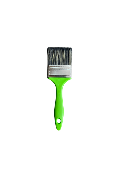 BROCHA WESSER ECONOMICA DE 1/2' X 2 1/2' M/PLASTICO VERDE